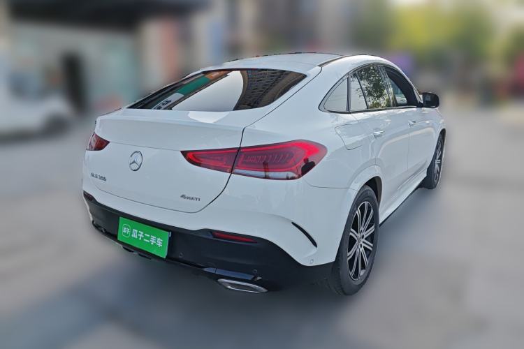 Used Mercedes-Benz GLE Coupe 2020 GLE 350 4MATIC Coupe SUV Luxury Model Rear Right 45 Deg