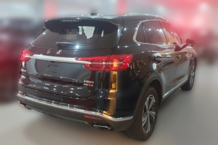 Used Hongqi HS5 2019 2.0T Smart Connect Flagship Edition Rear Right 45 Deg