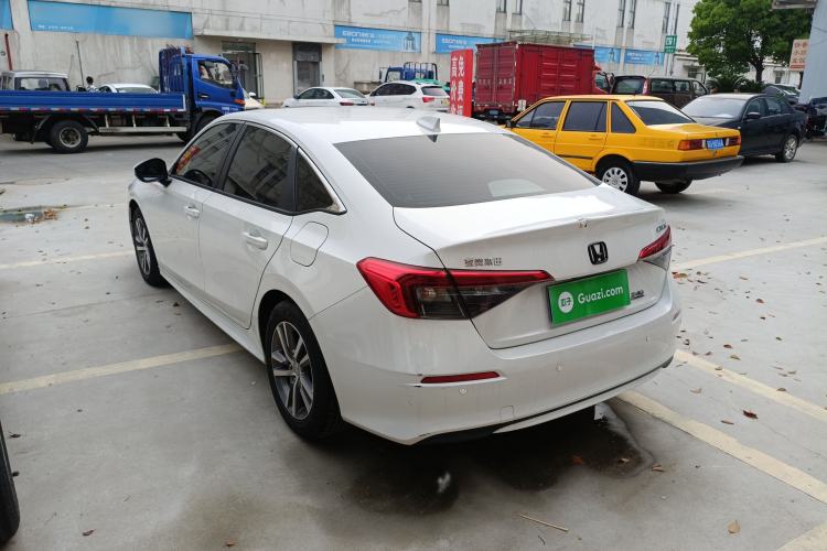 Used Honda Civic 2022 240TURBO CVT Dynamic Edition Rear Left 45 Deg