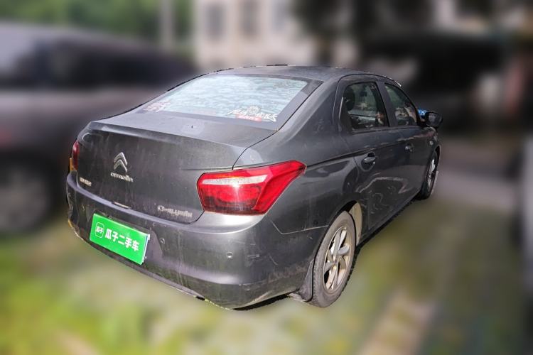 Used Citroen Elysee 2017 1.6L Automatic Fashion Model Rear Right 45 Deg