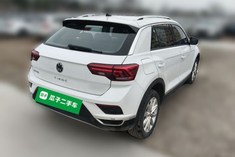 Used Volkswagen T-ROC 2022 280TSI DSG Two-Wheel Drive Elite PLUS Rear Right 45 Deg