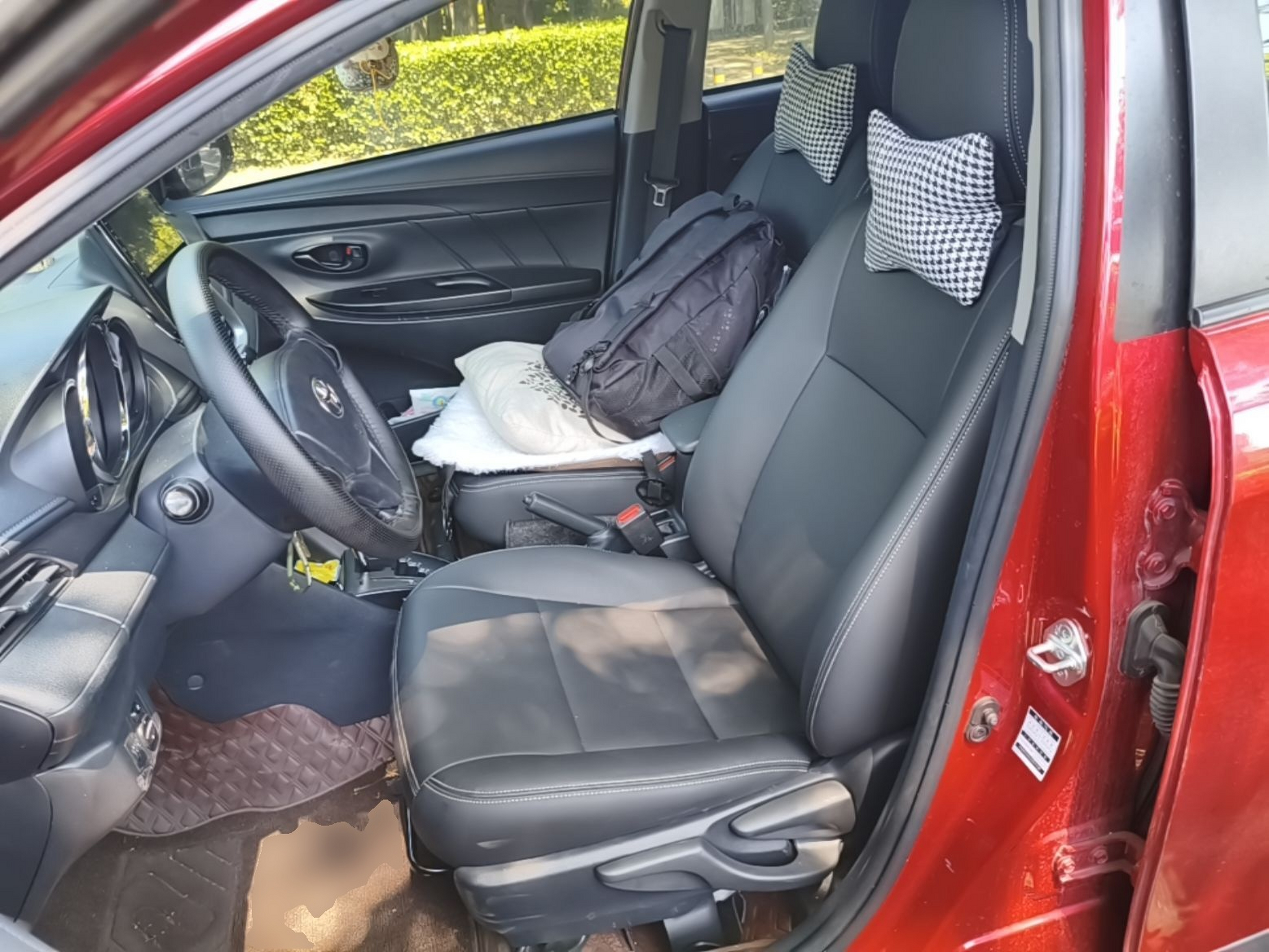 Avant de la voiture