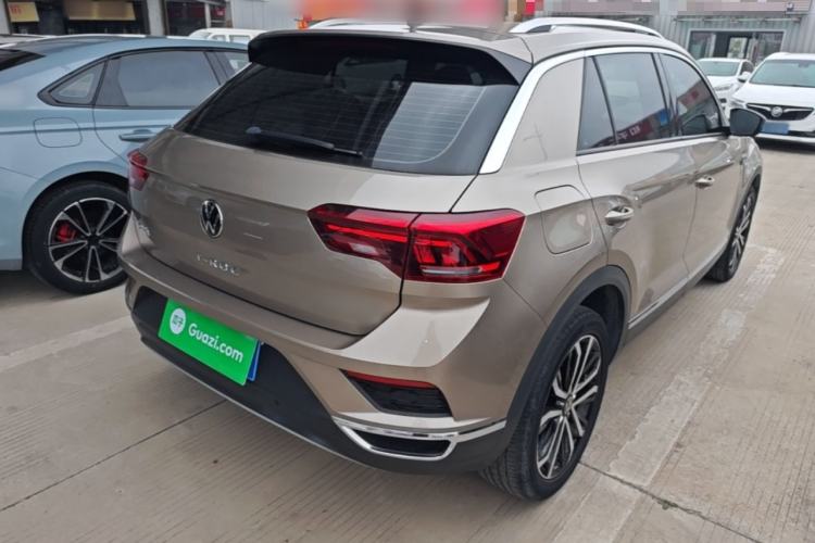 Used Volkswagen T-ROC 2021 280TSI DSG Two-Wheel Drive Comfort Connect Edition Rear Right 45 Deg