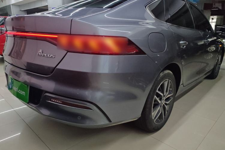 Used BYD Qin PLUS 2021 EV 400KM Luxury Model Rear Right 45 Deg