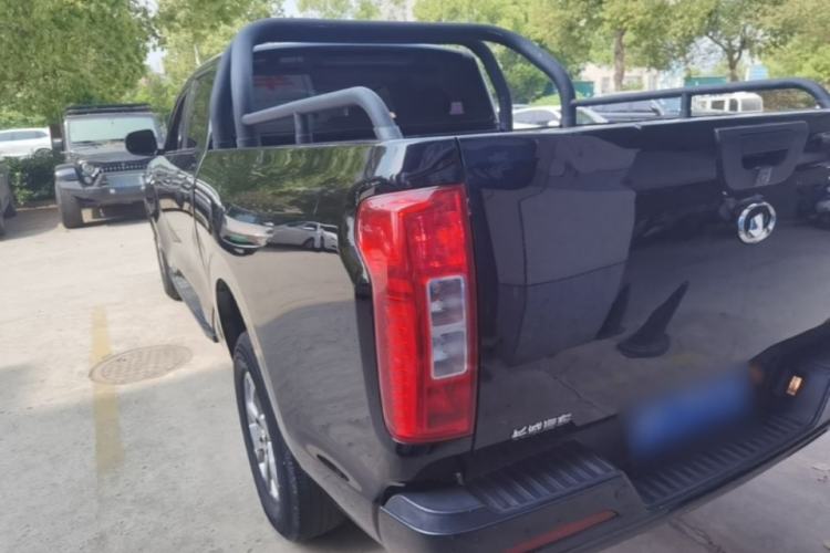 Used Great Wall Poer 2021 2.0T Commercial Version Automatic Diesel Two-Wheel Drive Elite Trim with Long Bed – GW4D20M Rear Left 45 Deg