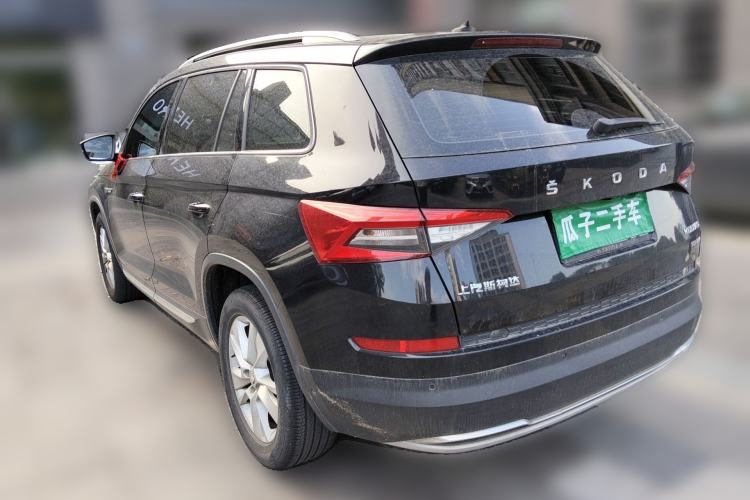 Used Skoda Kodiaq 2019 Facelifted TSI330 7-Seater Two-Wheel-Drive Luxury Enjoyment Edition China VI Standard Rear Left 45 Deg