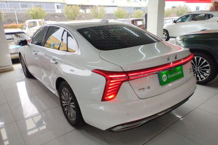 Used Hongqi H5 2024 2.0T Automatic Smart Connect Flagship Edition Rear Left 45 Deg