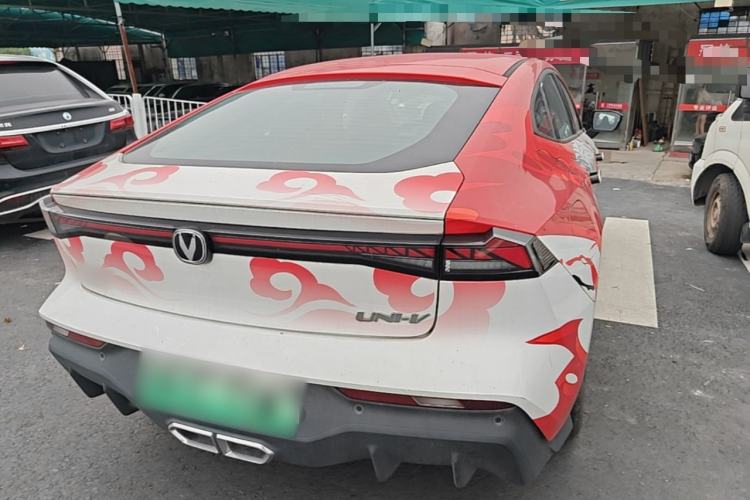 Used CHANGAN UNI-V iDD 2024 Blue Whale Smart Electric iDD 136km ZhiKu Model Rear