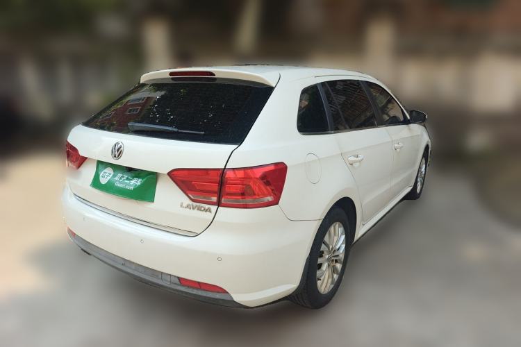 Used Volkswagen Gran Lavida 2013 1.6L Automatic Luxury Model Rear Right 45 Deg