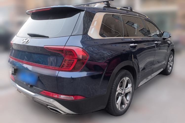 Used Hyundai Santa Fe 2019 380 TGDi TOP Automatic All-Wheel Drive Flagship (HTRAC) – China VI Standard Rear Right 45 Deg