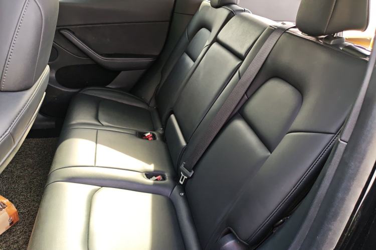 Used Tesla Model Y 2021 Standard Range Rear-Wheel Drive Version Left Rear Seat