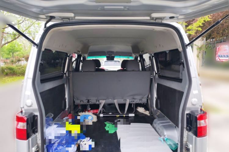 Used Jinbei Hiace X30 2023 1.5L Super-Comfortable Passenger Van 5/6/7-Seater Non-Air-Conditioned Version Model SWC15M Trunk