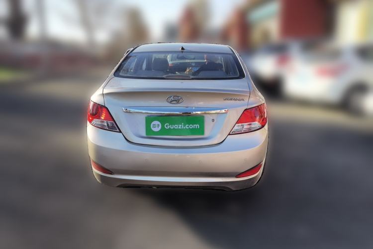 Used Hyundai Verna (older generation) 2010 Sedan 1.4L Manual Comfort GS Rear