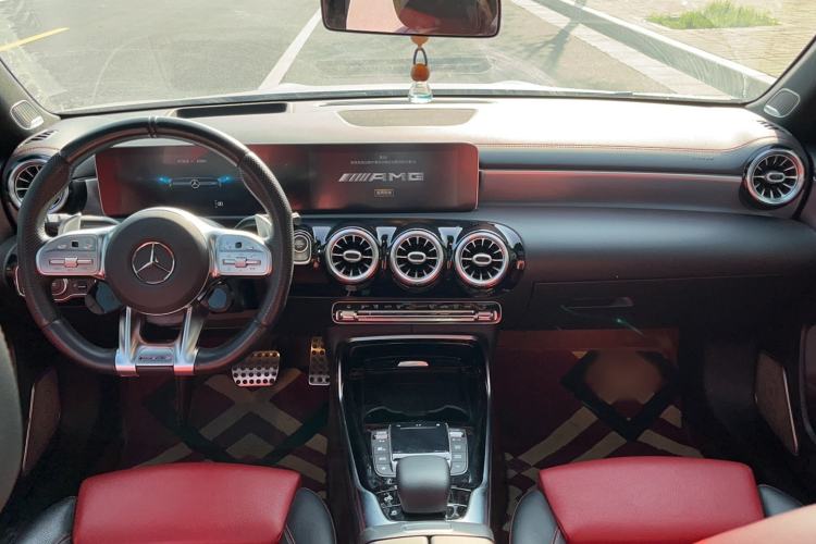 Used Mercedes-Benz A AMG 2019 AMG A 35 L 4MATIC Center Console