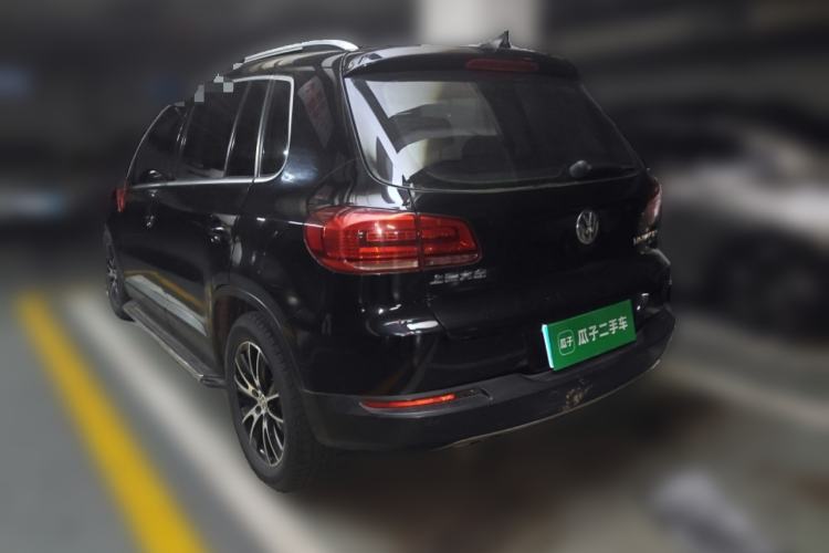 Used Volkswagen Tiguan 2013 1.8 TSI Automatic All-Wheel Drive Luxury Model Rear Left 45 Deg