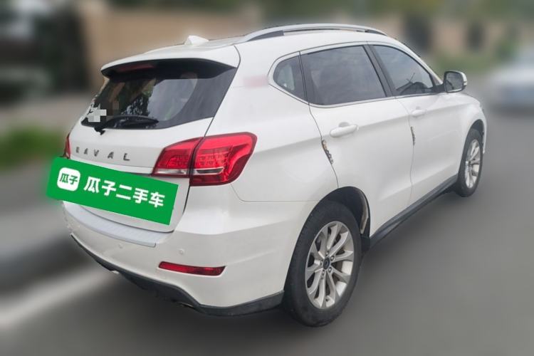 Used Haval H2 2018 Red-Label 1.5T Dual-Clutch Two-Wheel-Drive Luxury Model Rear Right 45 Deg