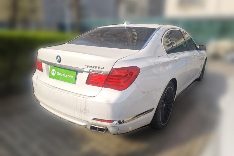 Used BMW 7 Series 2009 740Li Leading Model Rear Right 45 Deg
