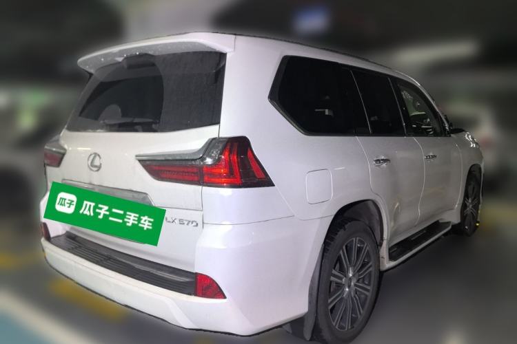 Used Lexus LX 2017 570 Prestige Luxury Edition Rear Right 45 Deg