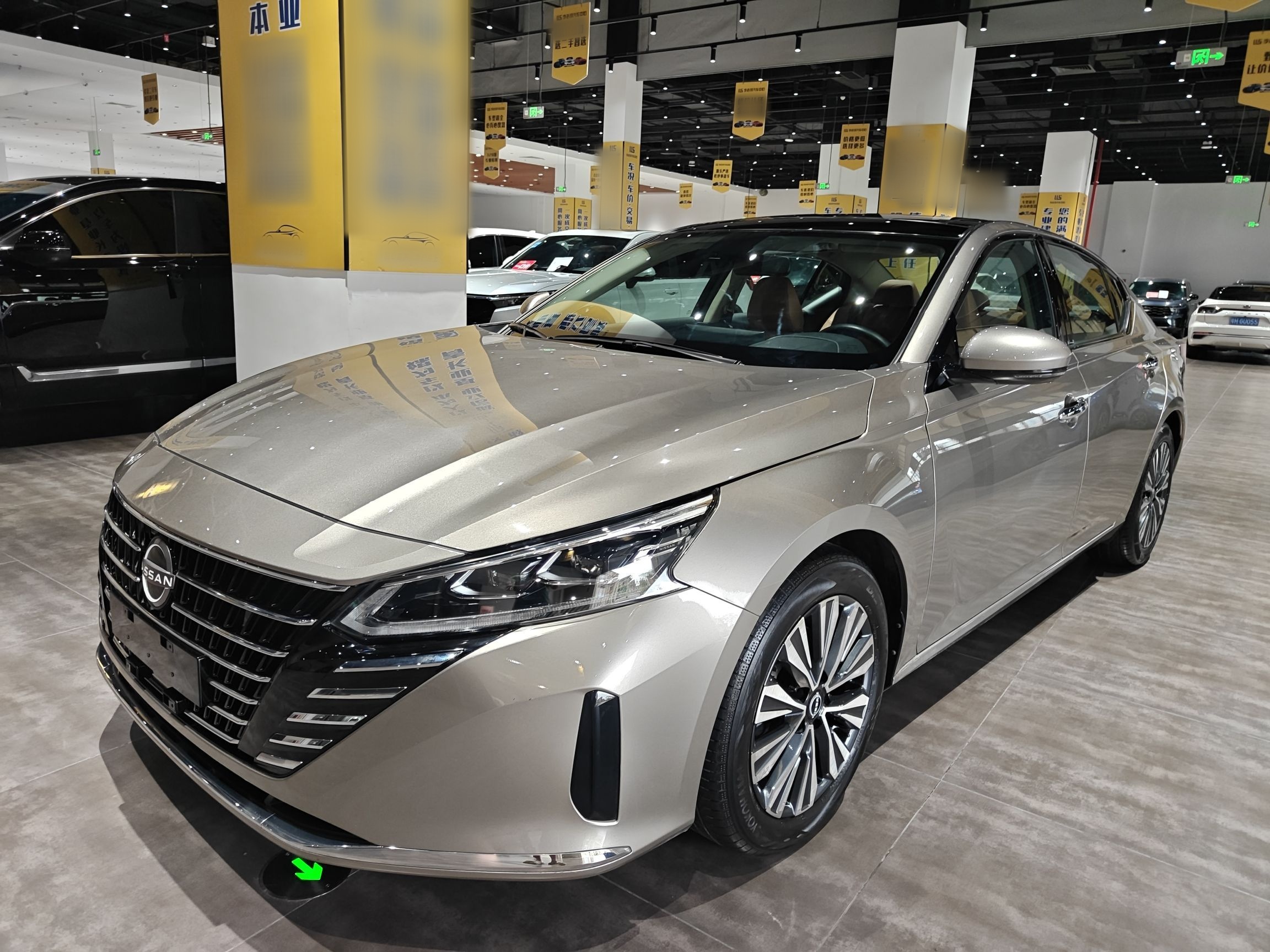 تحت مقدمة السيارة