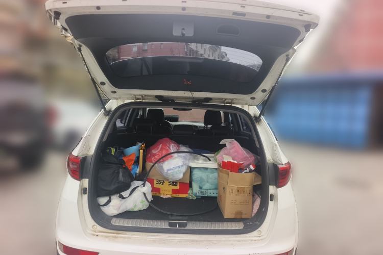 Used Kia KX5 2016 1.6T Automatic Two-Wheel Drive DLX Trunk