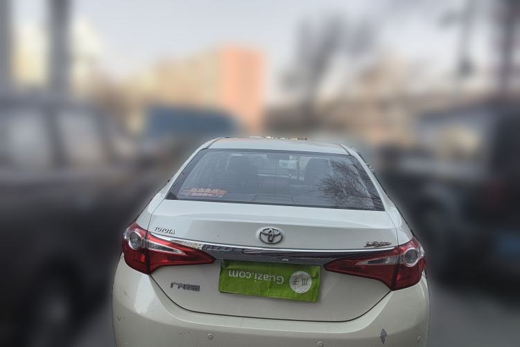 Used Toyota Levin 2014 1.6G CVT Elite Edition Rear