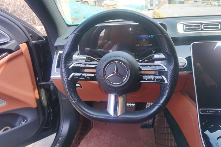 Used Mercedes-Benz S-Class 2021 S 450 L 4MATIC Steering Wheel