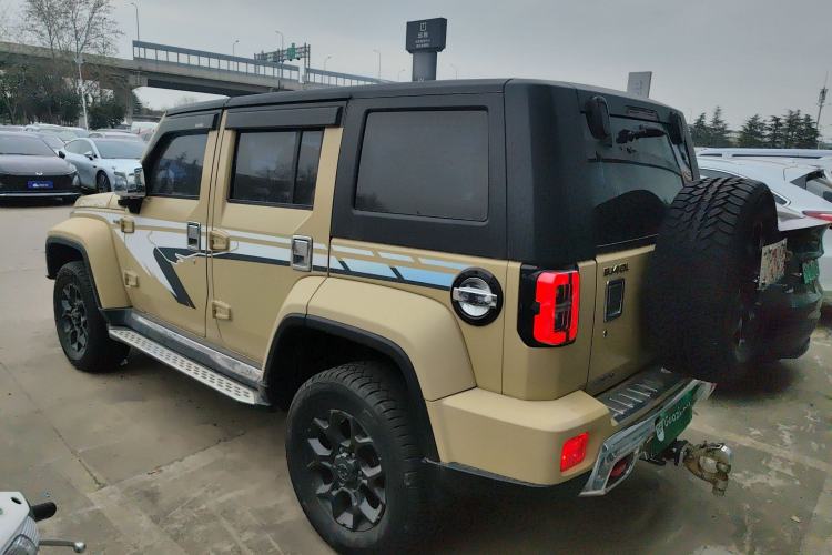 Used BAIC Off-Road BJ40 2019 2.3T Automatic Four-Wheel Drive Ring the Tower Champion Edition China VI Rear Left 45 Deg