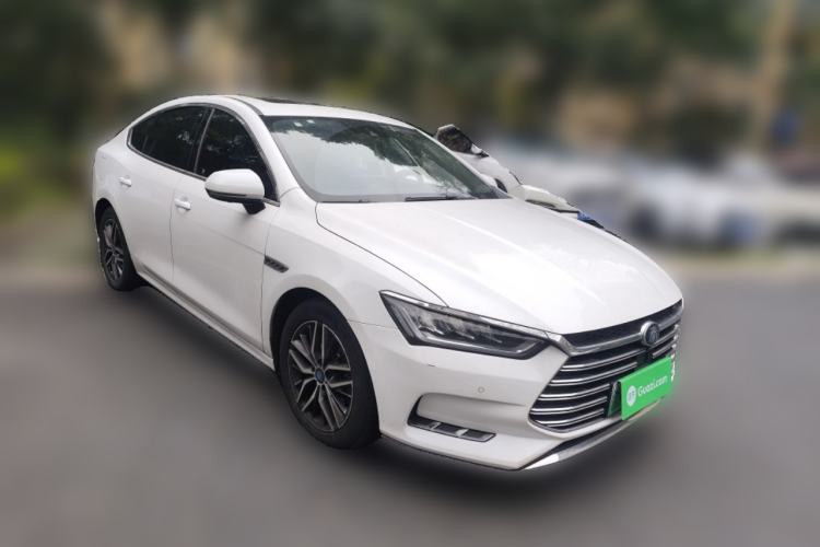 Used BYD Qin Pro New Energy 2018 DM 1.5TI Automatic Smart Connect Elite Model Front Right 45 Deg