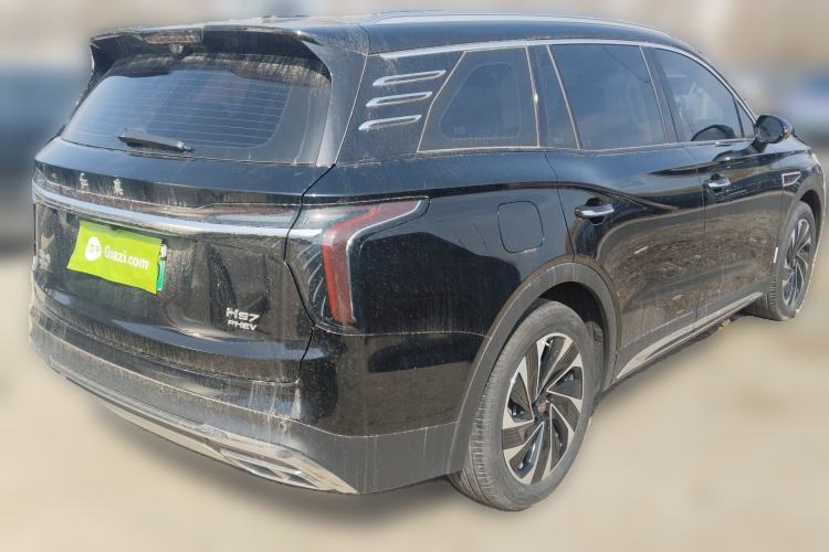 Used Hongqi HS7 PHEV 2024 2.0T PHEV Four-Wheel Drive Flagship Edition 6 Seats Rear Right 45 Deg