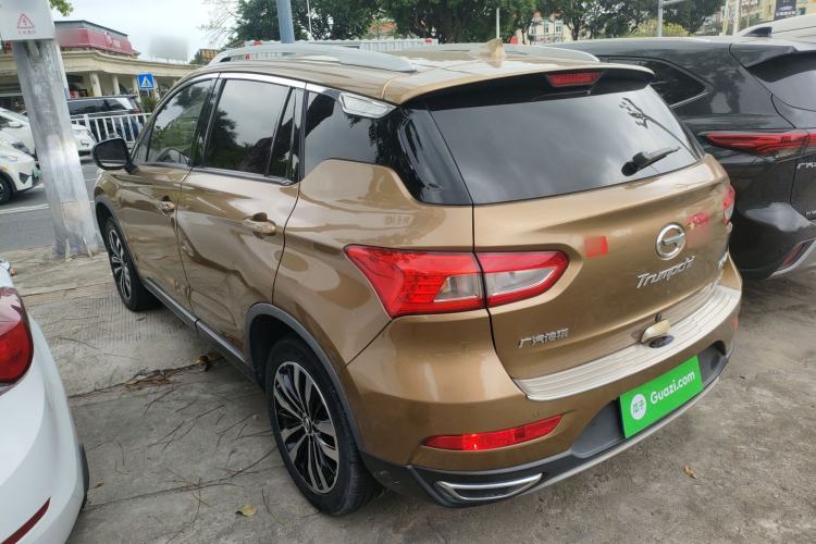 Used GAC Trumpchi GS4 2017 235T Automatic Two-Wheel Drive Luxury Smart Connectivity Version Rear Left 45 Deg