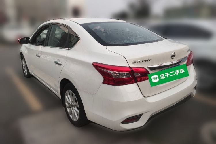 Used Nissan Sylphy 2019 1.6XV CVT Smart Connect Luxury Edition China V Standard Rear Left 45 Deg