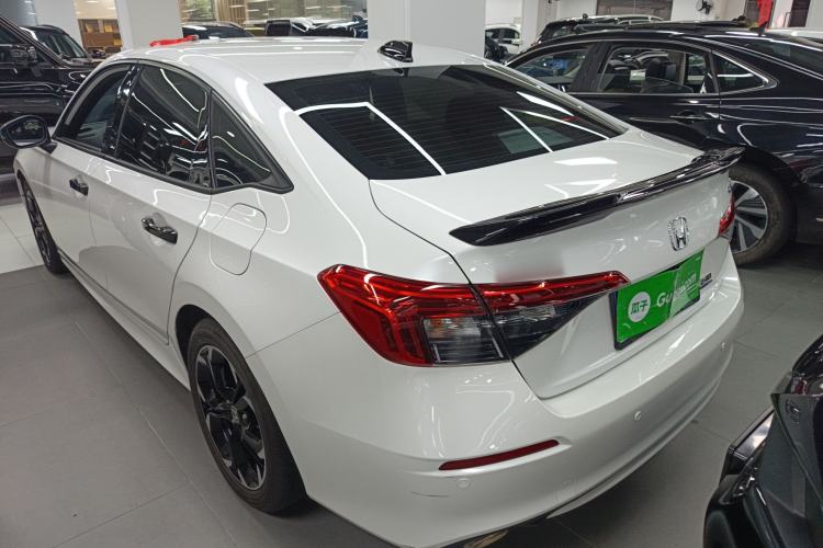 Used Honda Civic 2022 240TURBO CVT Dynamic Edition Rear Left 45 Deg