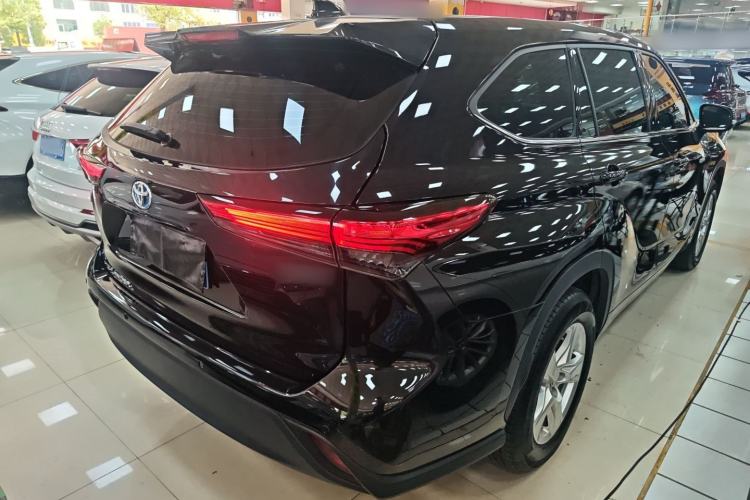 Used Toyota Highlander 2023 2.5L Smart Electric Hybrid Dual-Drive Elite Version 7 Seats Rear Right 45 Deg