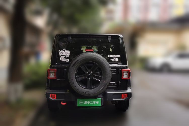 Used Jeep Wrangler 2021 2.0T Sahara Four-Door Edition Rear