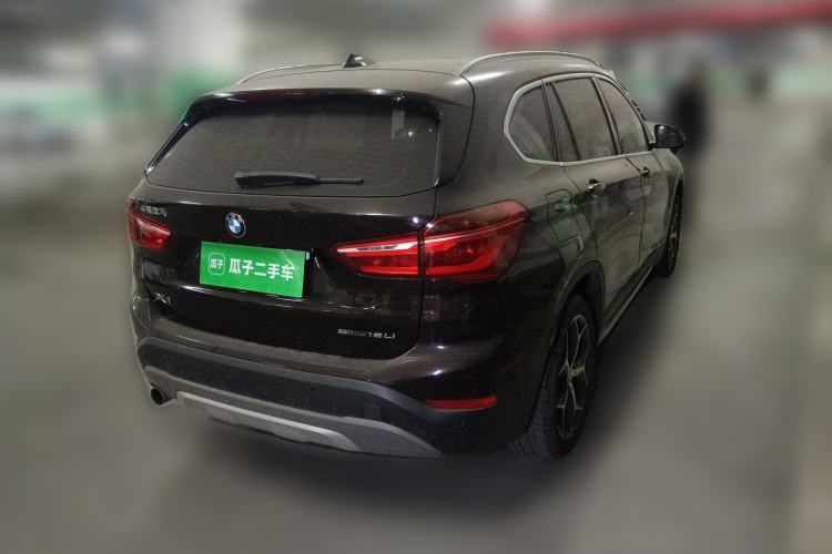Used BMW X1 2018 sDrive18Li Luxury Model Rear Right 45 Deg