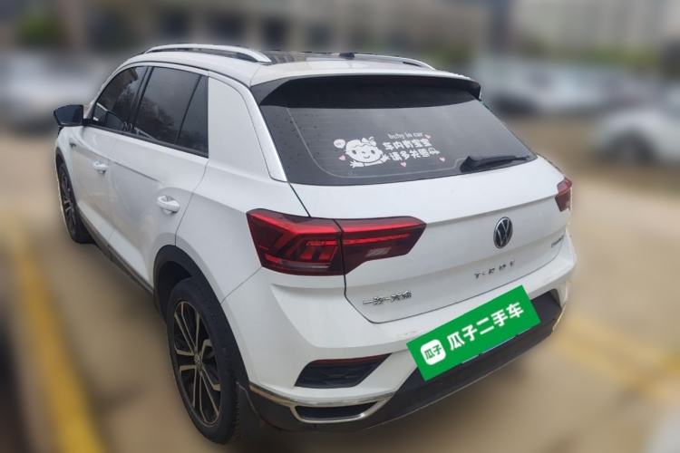 Used Volkswagen T-ROC 2020 280TSI DSG Two-Wheel Drive Comfort Version Rear Left 45 Deg