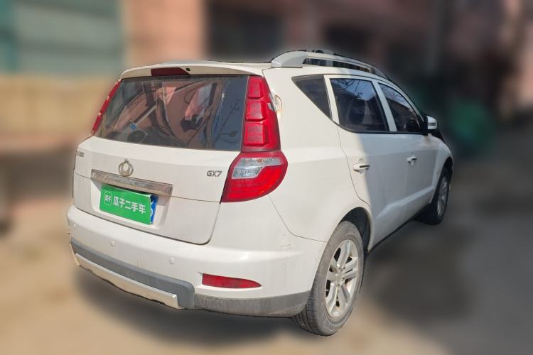Used Geely Auto GX7 2015 Classic Edition 1.8L Manual Elite Model China V Standard Rear Right 45 Deg