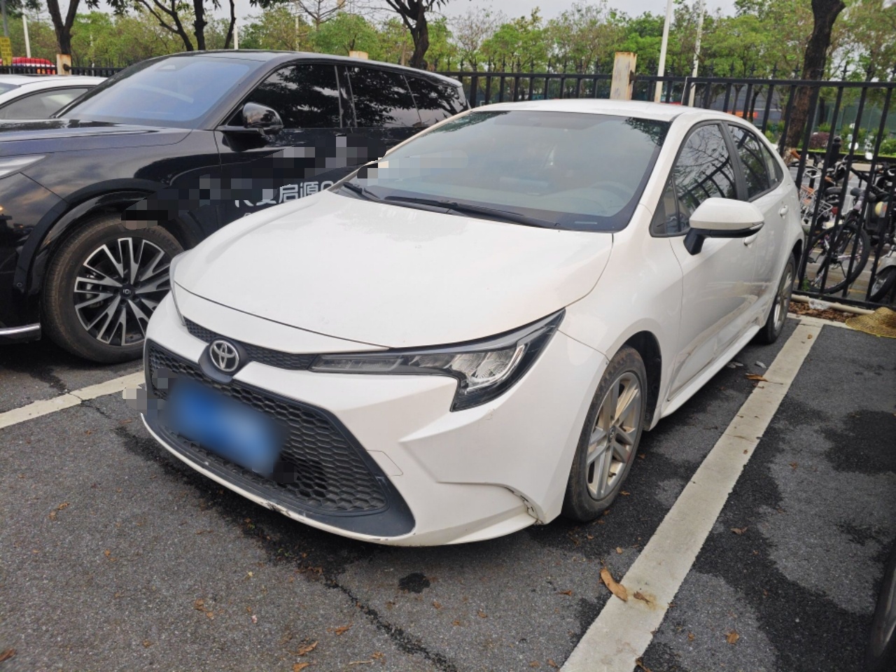 تحت مقدمة السيارة