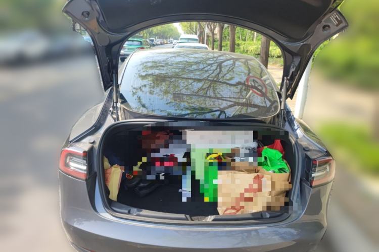 Used Tesla Model 3 2019 Standard Range Rear-Drive Upgraded Version Trunk