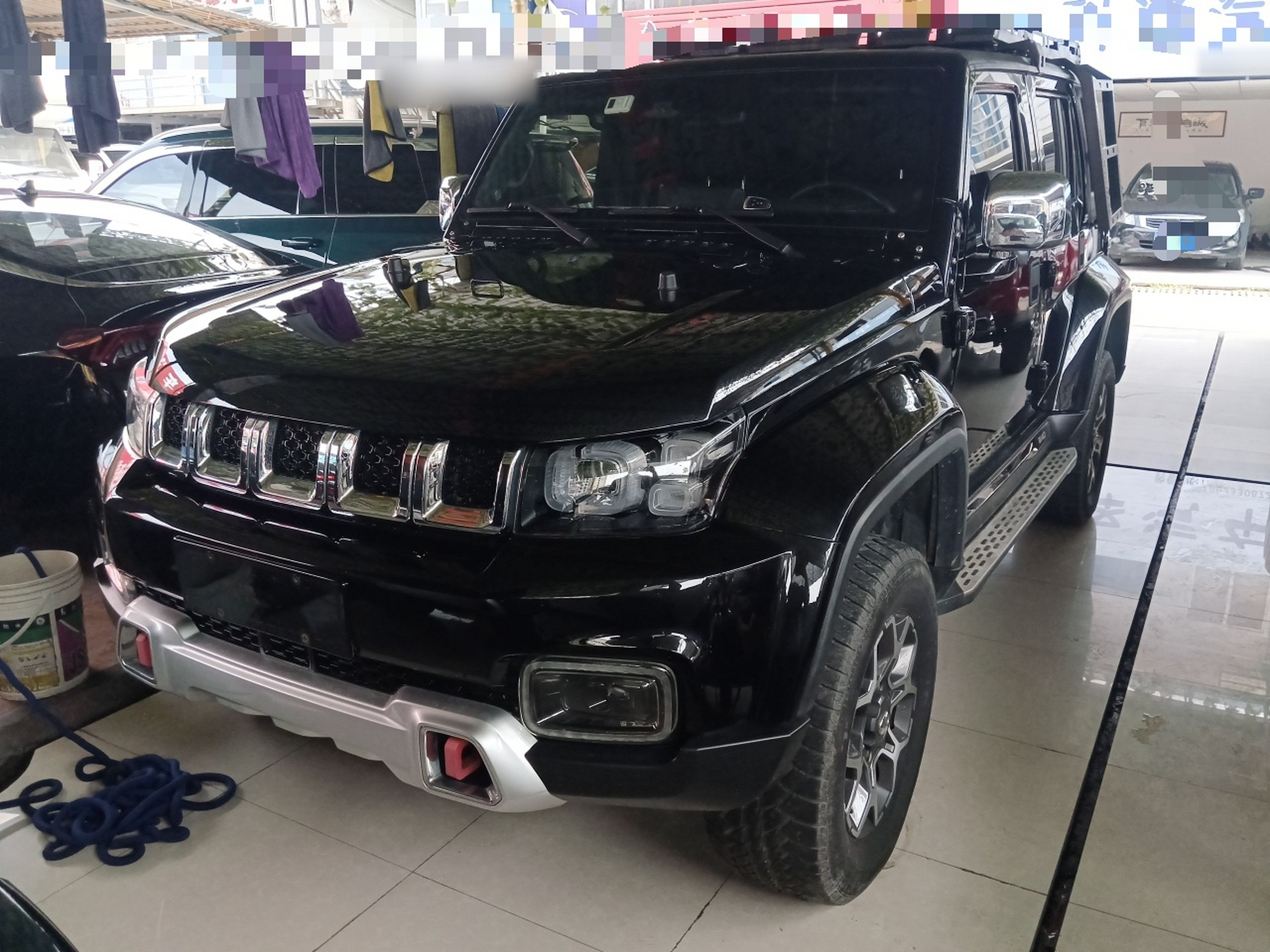 Parte inferior delantera