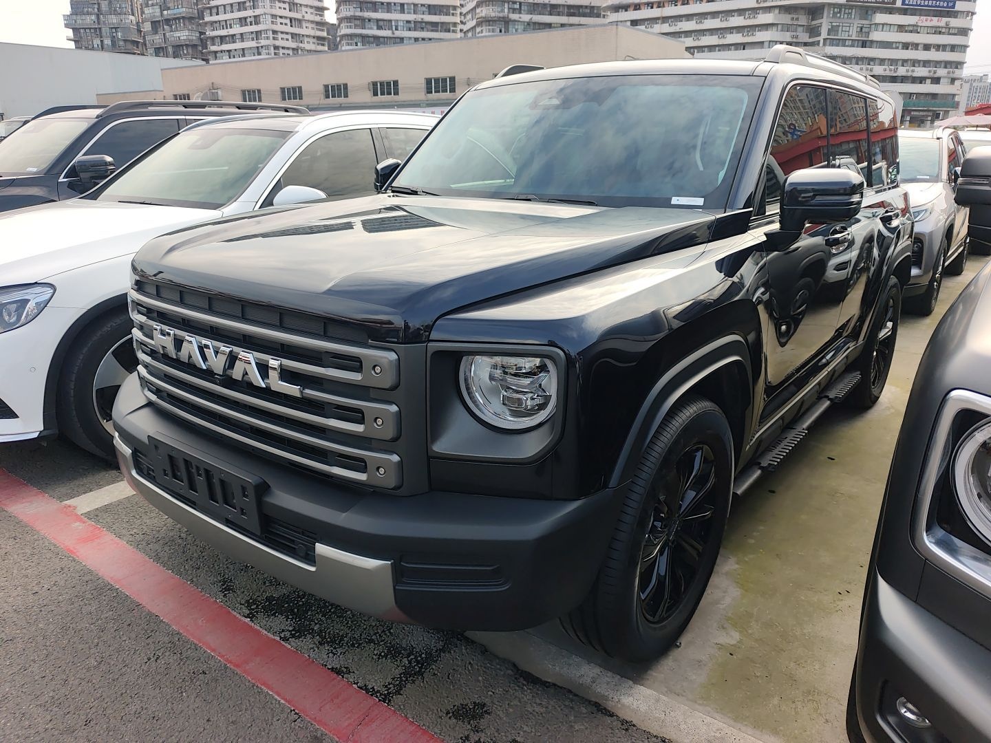 Parte inferior delantera