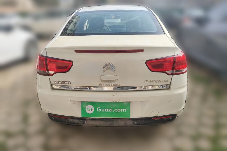 Used Citroen C-Quatre 2016 Classic Sedan 1.6L Manual CNG Rear