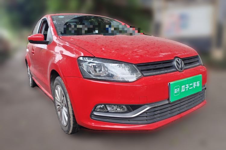 Used Volkswagen Polo 2014 1.6L Automatic Comfort Edition Front Right 45 Deg