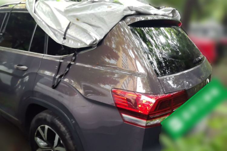 Used Volkswagen Teramont 2017 380TSI Four-Wheel Drive Luxury Edition Rear Left 45 Deg