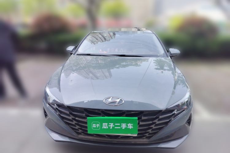 Used Hyundai Elantra 2021 1.5L CVT LUX Prestige Edition Front
