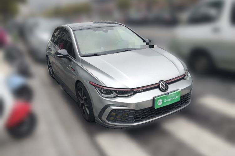 Used Volkswagen Golf GTI 2021 380TSI DSG GTI Front Right 45 Deg