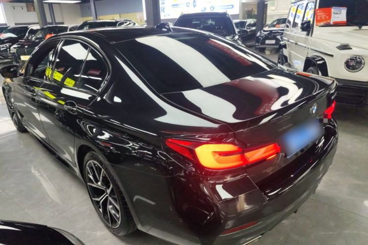 Used BMW 5 Series 2021 530i M Sport Package Rear Left 45 Deg