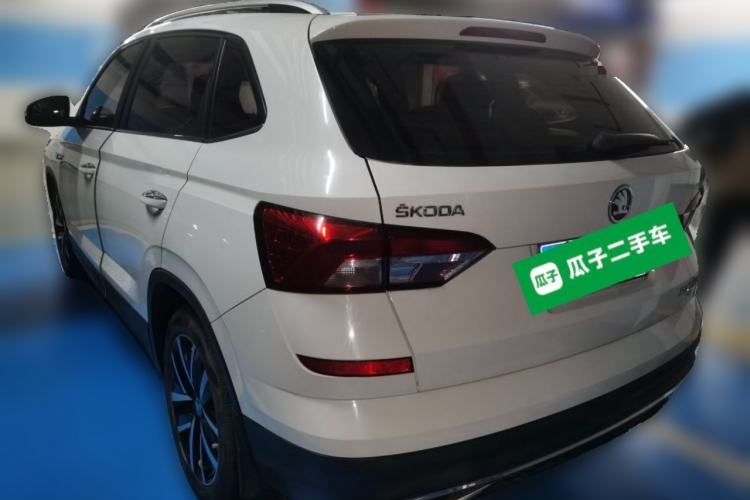Used Skoda Kamiq 2018 1.5L Automatic Comfort Edition China V Standard Rear Left 45 Deg