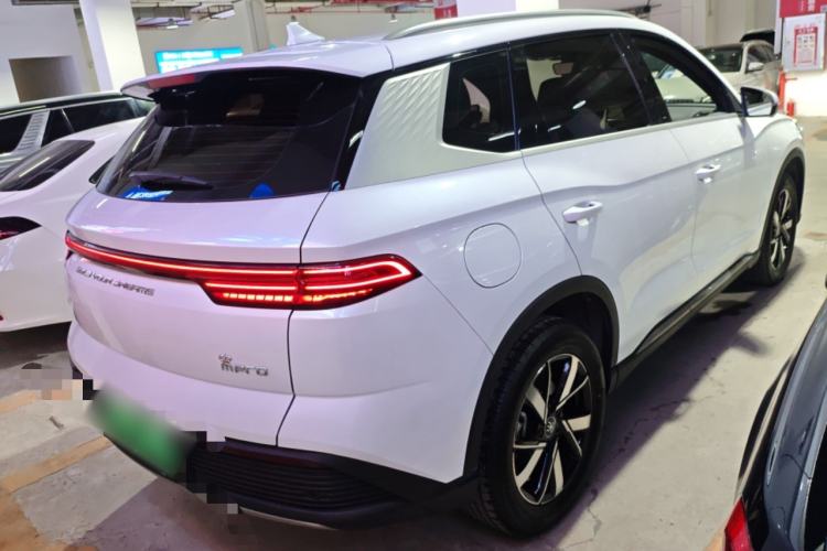 Used BYD Song Pro New Energy 2024 HONOR Edition DM-i 71KM Navigation Model Rear Right 45 Deg