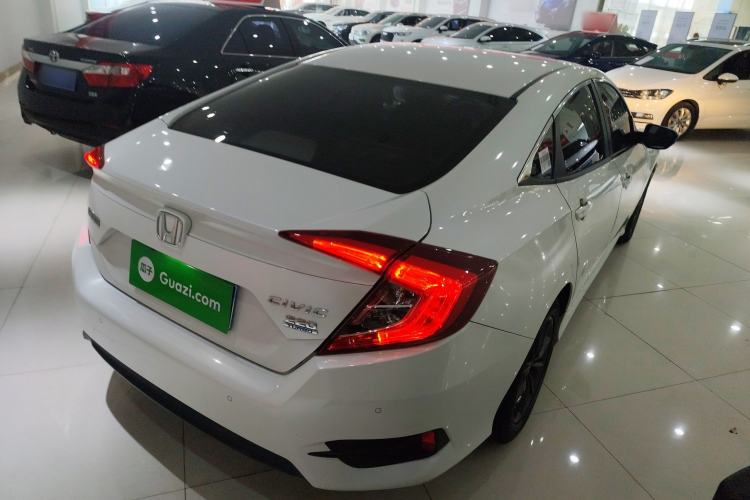 Used Honda Civic 2019 220TURBO CVT Dynamic Edition China VI Rear Right 45 Deg